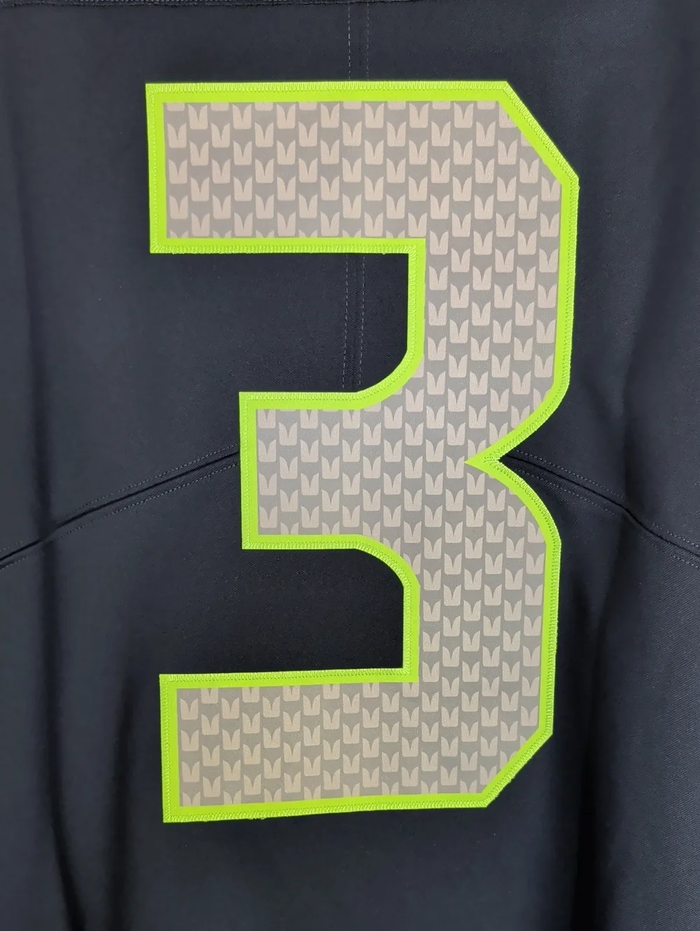 Seattle Seahawks Russell Wilson on field jersey Nike Men XL